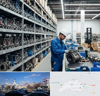 شیرآلات صنعتی در ماهدشت کرج 