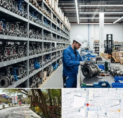 شیرآلات صنعتی در خیابان توحید اصفهان 