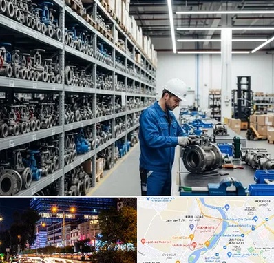 شیرآلات صنعتی در کیانپارس اهواز 