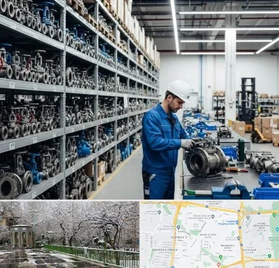 شیرآلات صنعتی در باغ فیض 