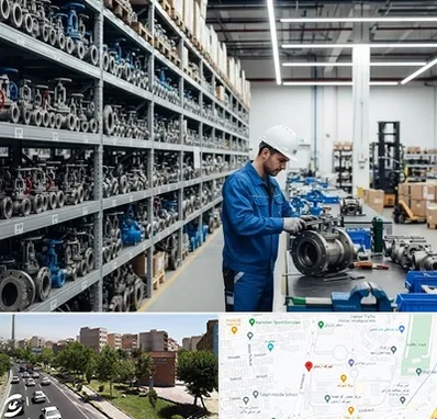شیرآلات صنعتی در شهرک آزمایش 
