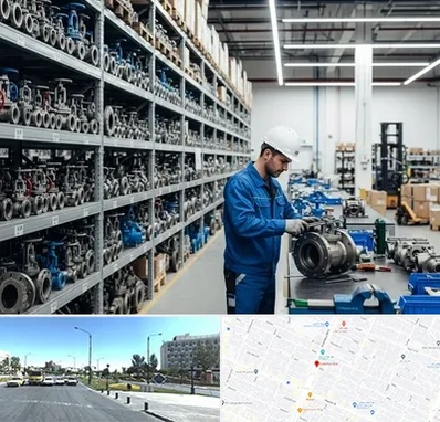 شیرآلات صنعتی در بلوار کلاهدوز مشهد 