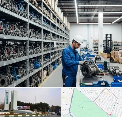 شیرآلات صنعتی در بلوار فلسیطین مشهد 