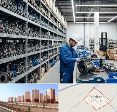 شیرآلات صنعتی در پردیسان قم 