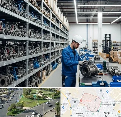 شیرآلات صنعتی در شاهین ویلا کرج 