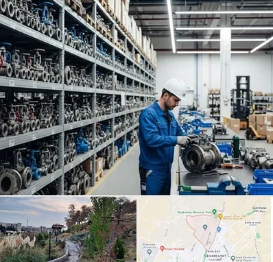 شیرآلات صنعتی در باغستان کرج