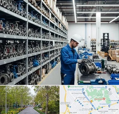 شیرآلات صنعتی در قدوسی غربی شیراز