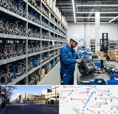 شیرآلات صنعتی در خیابان ملاصدرا شیراز