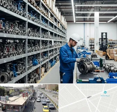 شیرآلات صنعتی در خیابان دماوند