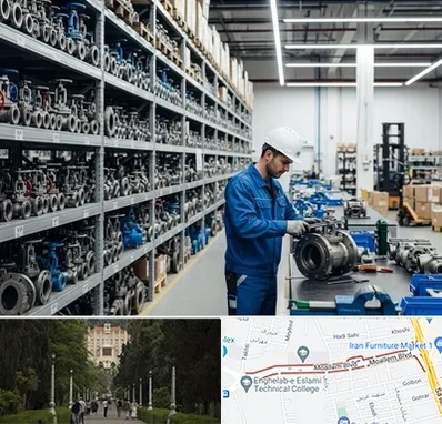 شیرآلات صنعتی در بلوار معلم رشت 