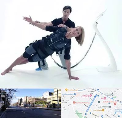 باشگاه ایکس بادی در خیابان ملاصدرا شیراز