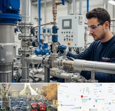 فروش شیر برقی در خیابان آزادی 