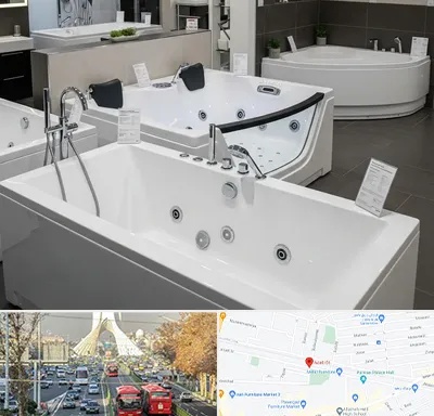 فروش وان و جکوزی در خیابان آزادی