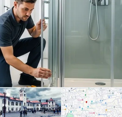 فروش کابین دوش در میدان شهرداری رشت