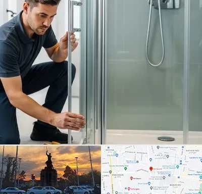 فروش کابین دوش در میدان حر