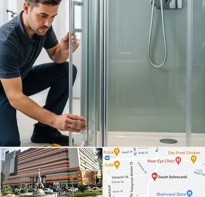 فروش کابین دوش در سهروردی