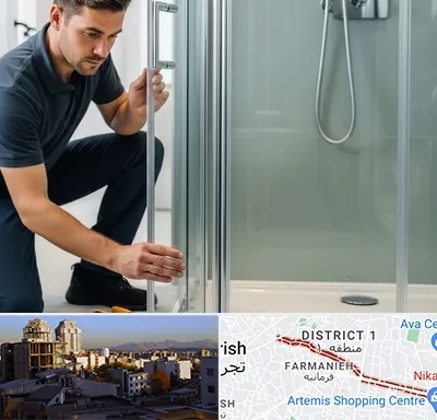 فروش کابین دوش در فرمانیه
