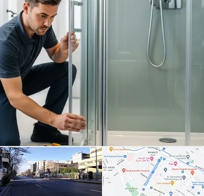 فروش کابین دوش در خیابان ملاصدرا شیراز