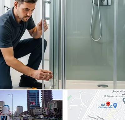 فروش کابین دوش در چهارراه طالقانی کرج