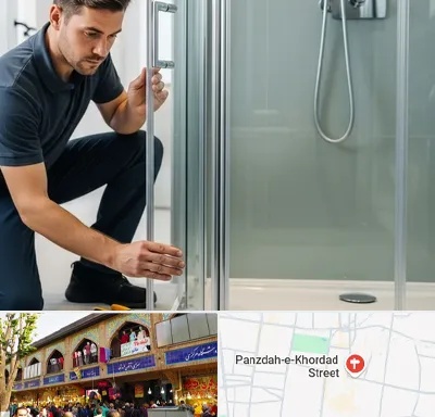 فروش کابین دوش در 15 خرداد
