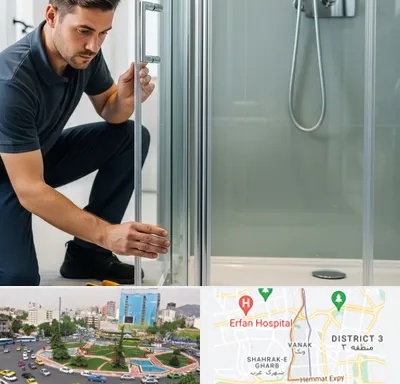 فروش کابین دوش در ونک