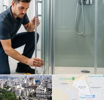 فروش کابین دوش در ولنجک