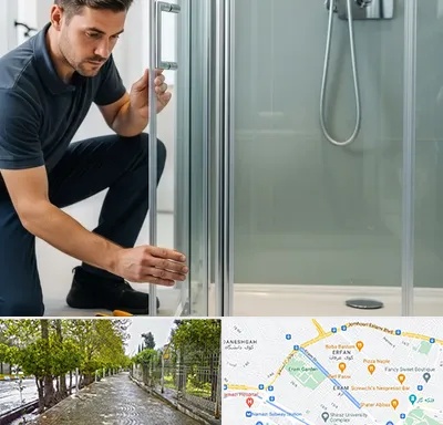فروش کابین دوش در خیابان ارم شیراز