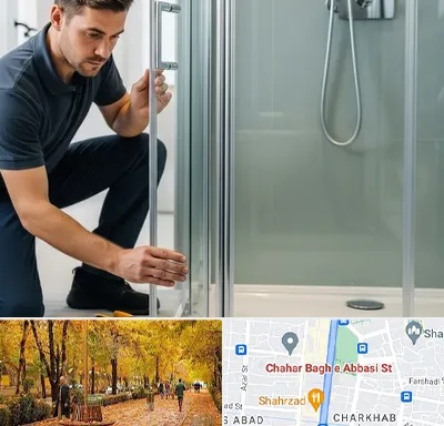 فروش کابین دوش در چهارباغ اصفهان