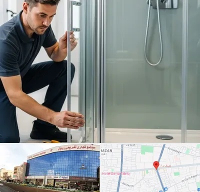 فروش کابین دوش در نصف راه تبریز