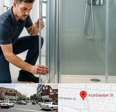 فروش کابین دوش در خیابان آذربایجان