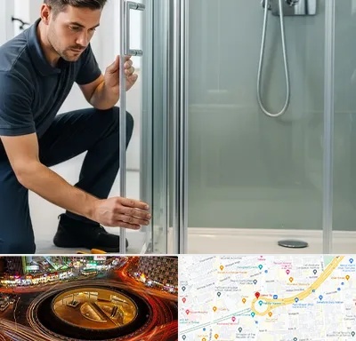 فروش کابین دوش در میدان ولیعصر