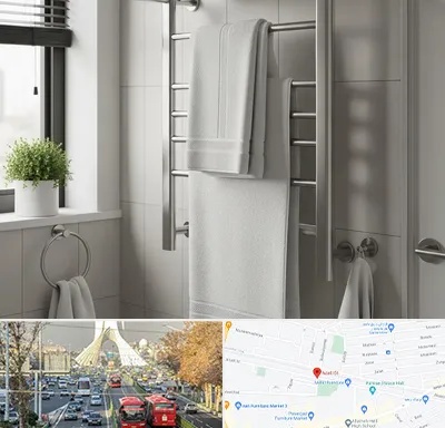فروش حوله خشک کن در خیابان آزادی