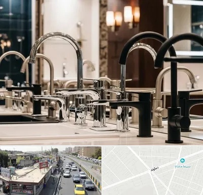 فروش شیرآلات خارجی در خیابان دماوند