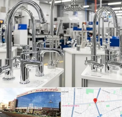 تولیدی شیرآلات در نصف راه تبریز