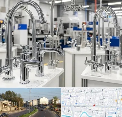 تولیدی شیرآلات در ضیابری رشت