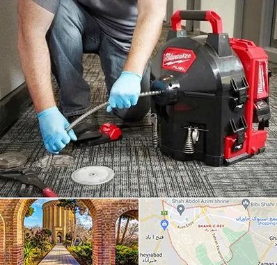 لوله بازکنی در شهر ری