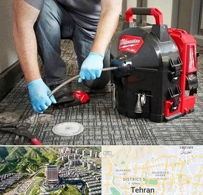 لوله بازکنی در شمال تهران