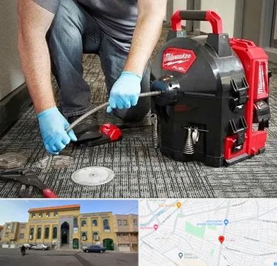 لوله بازکنی در زنبیل آباد قم