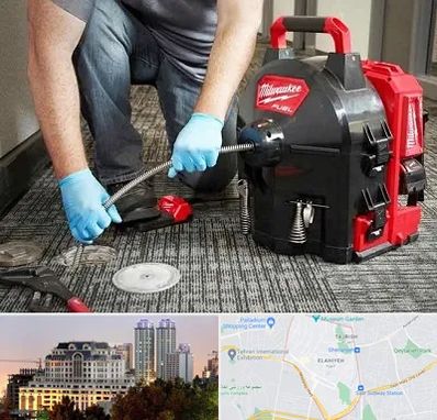 لوله بازکنی در فرشته 