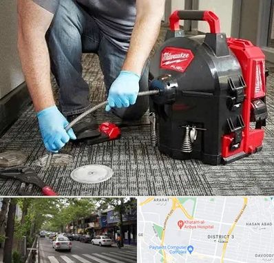 لوله بازکنی در ظفر 