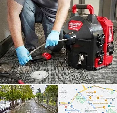 لوله بازکنی در خیابان ارم شیراز