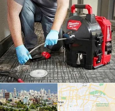 لوله بازکنی در شرق تهران 