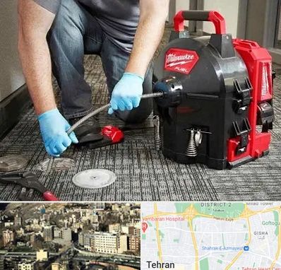 لوله بازکنی در مرزداران 