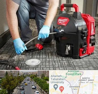 لوله بازکنی در شهران 