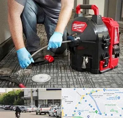 لوله بازکنی در قدوسی شرقی شیراز