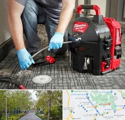 لوله بازکنی در قدوسی غربی شیراز