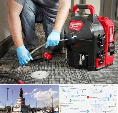 لوله بازکنی در کارگر جنوبی