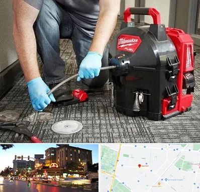 لوله بازکنی در بلوار سجاد مشهد