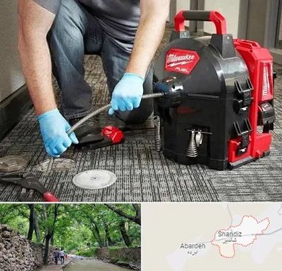 لوله بازکنی در شاندیز مشهد