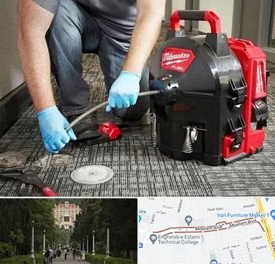 لوله بازکنی در بلوار معلم رشت